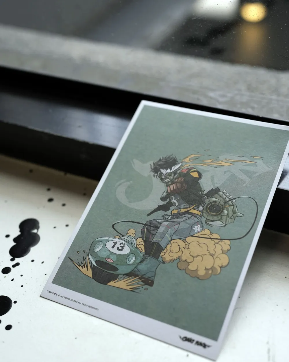 GAKIRACE ©Jaeger - Postcard 2
