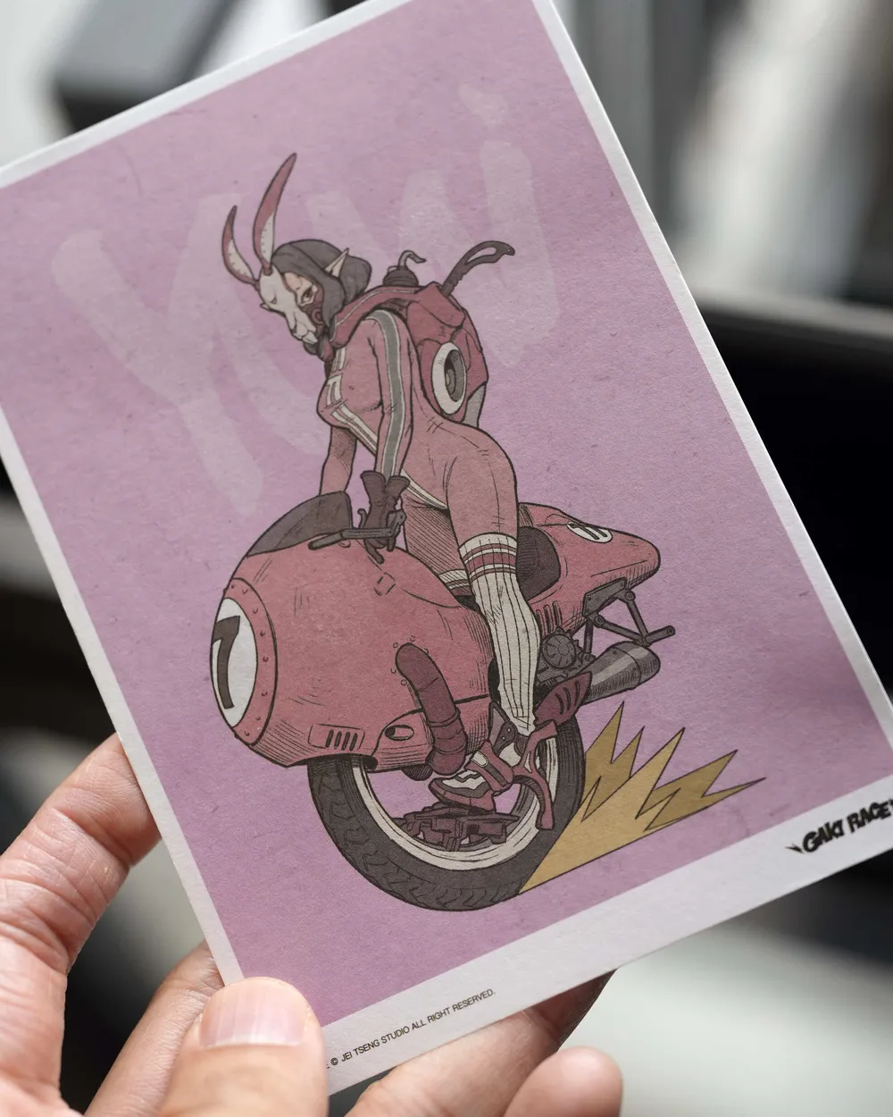 GAKIRACE ©Yumi - Postcard 3