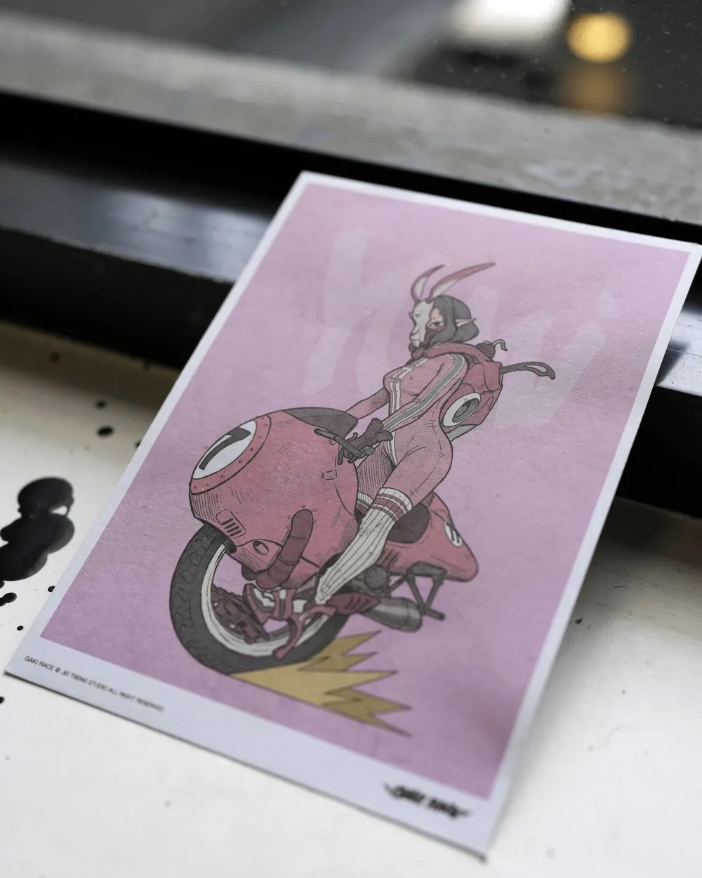 GAKIRACE ©Yumi - Postcard 2