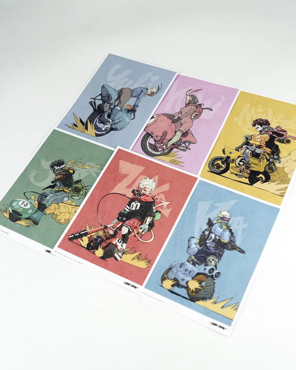 GAKIRACE ©Monkey - Postcard 5