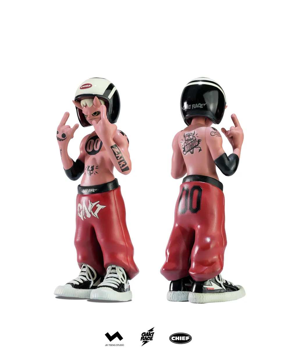 Chief x GAKI RACE - Hell Yeah 00 Zaiki Figure 3