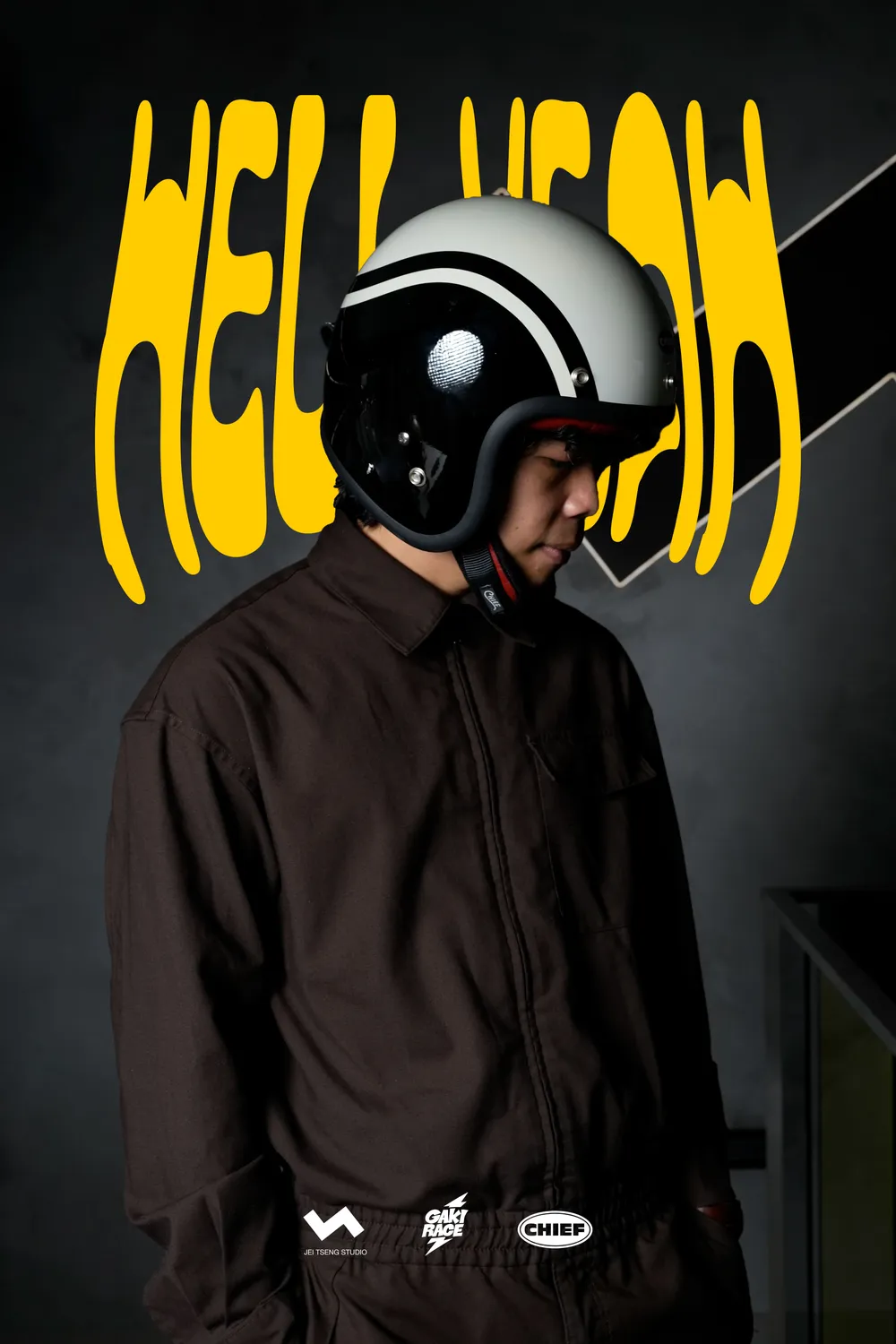 Chief x GAKI RACE - Hell Yeah 00 Zaiki Helmet 4
