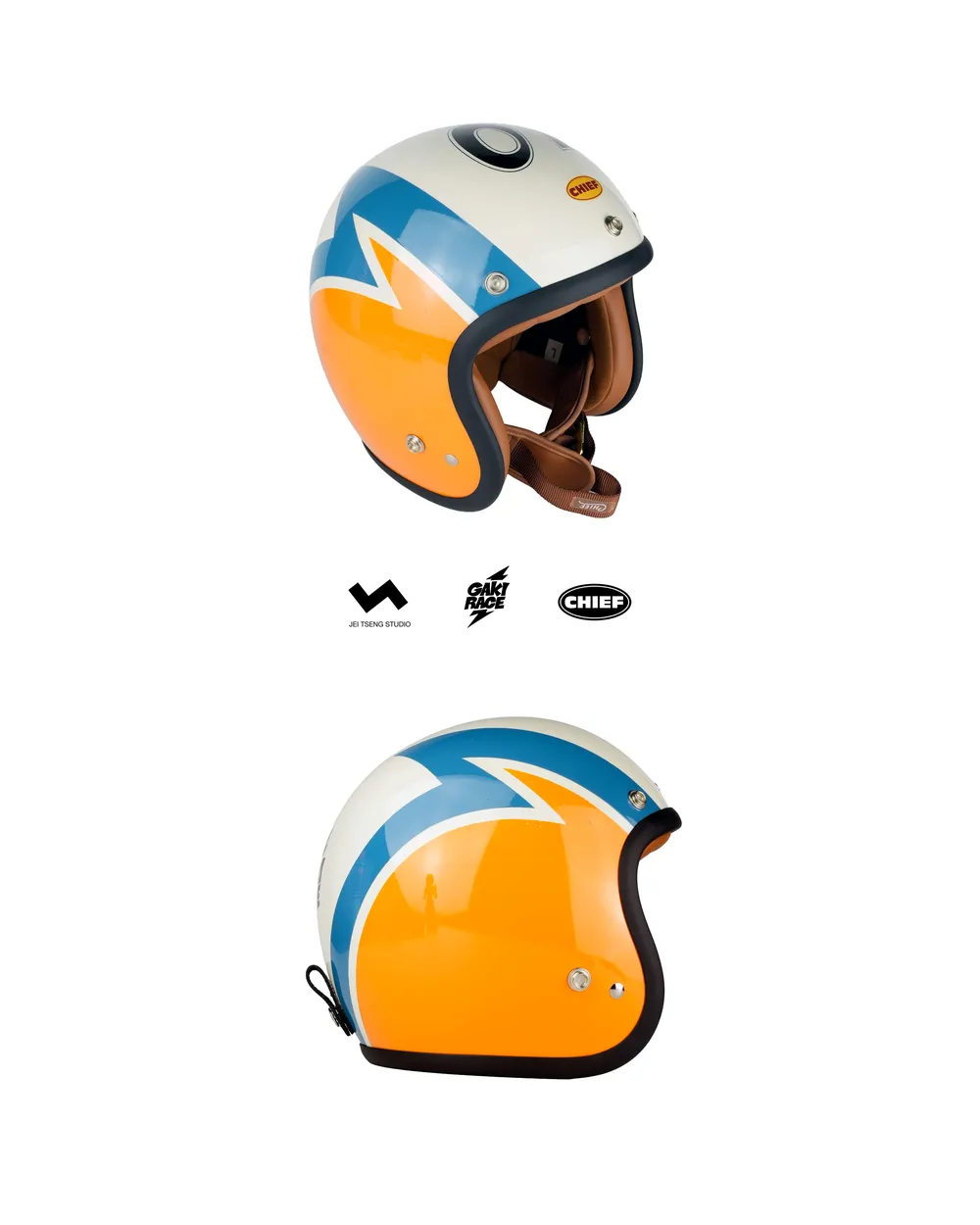 Chief x GAKI RACE - Hell Yeah 01 KOZA Helmet 3