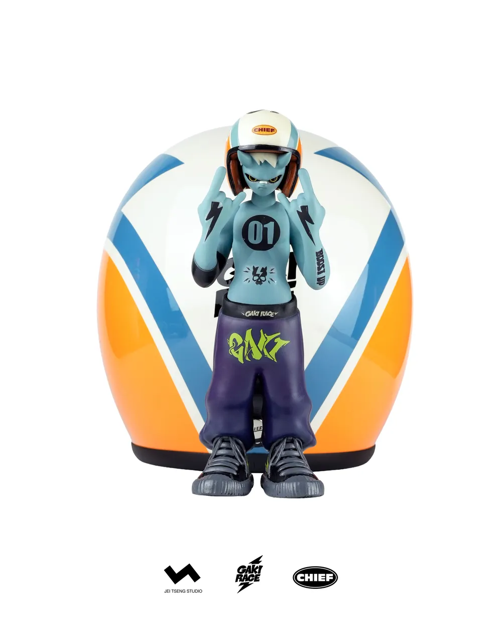 Chief x GAKI RACE - Hell Yeah 01 KOZA Figure 5