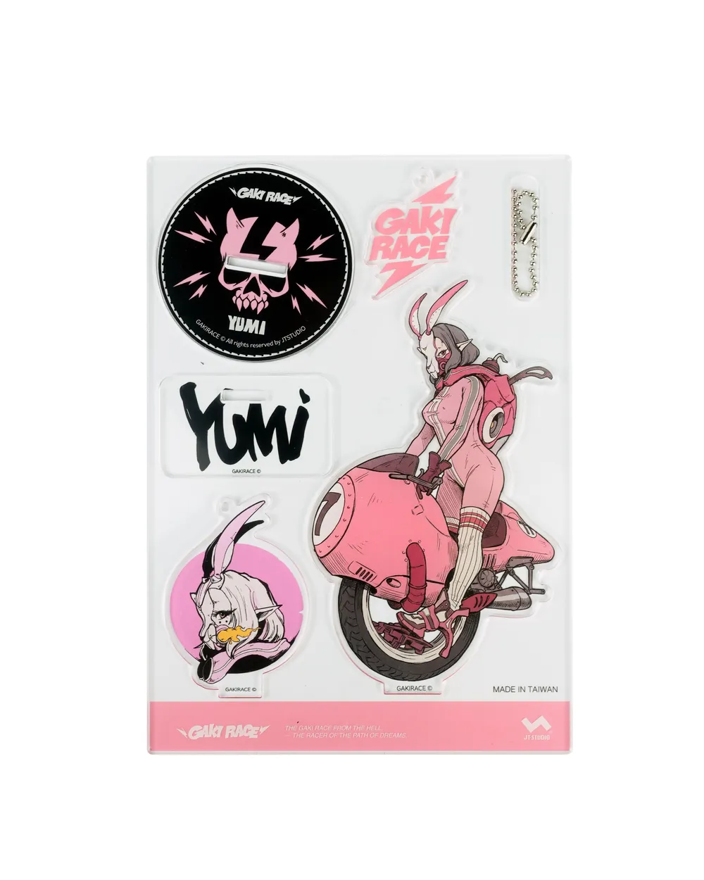 GAKIRACE ©YUMI - Acrylic Keychain set 2