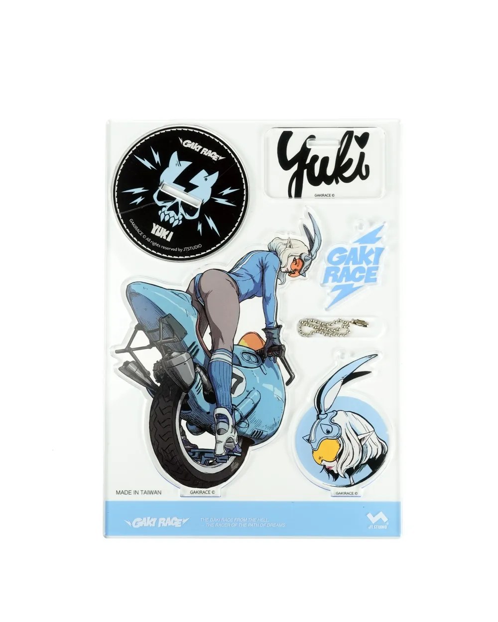 GAKIRACE ©YUKI - Acrylic & Keychain set 2