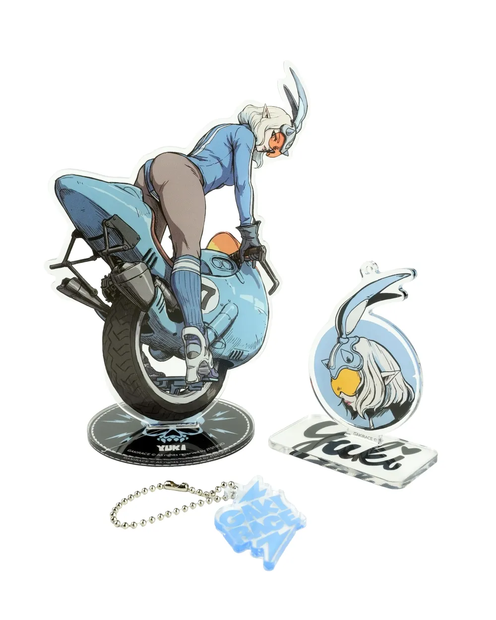 GAKIRACE ©YUKI - Acrylic & Keychain set