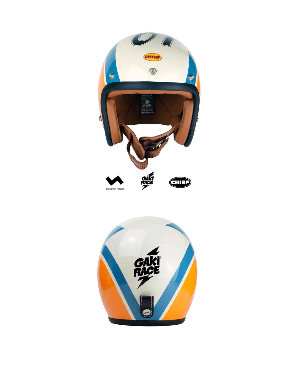 Chief x GAKI RACE - Hell Yeah 01 KOZA Helmet